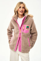 Kurtka Teddy Sandstone