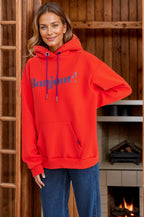 Bluza z kapturem Bonjour Adieu