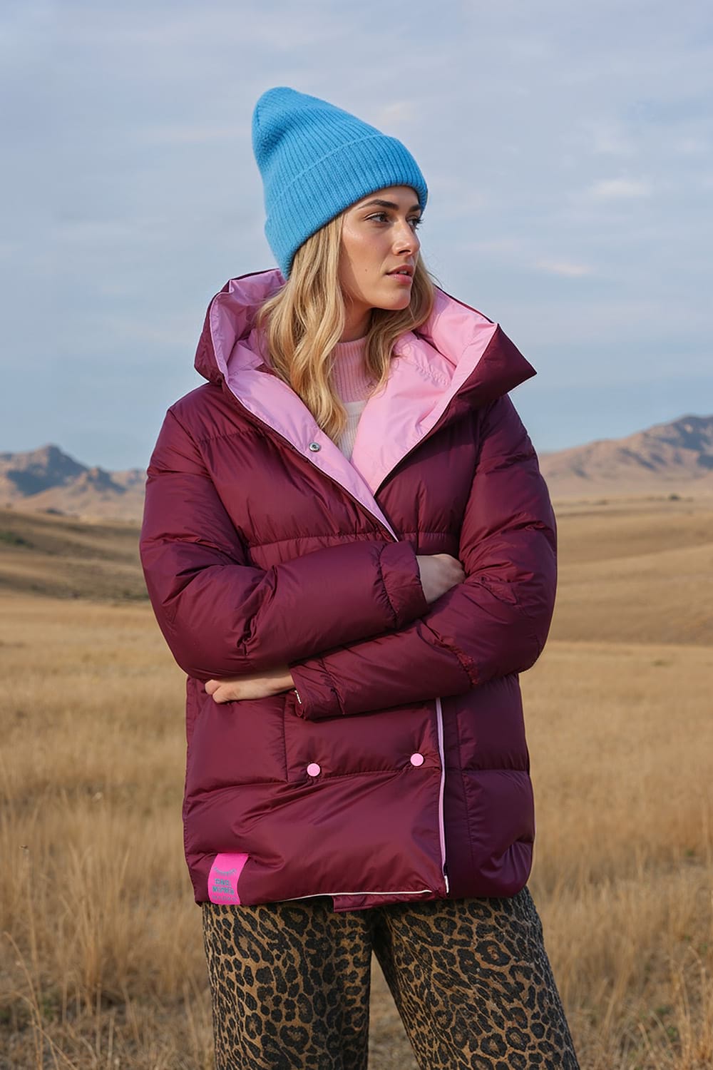 Dwustronna kurtka zimowa Alaska Rosette