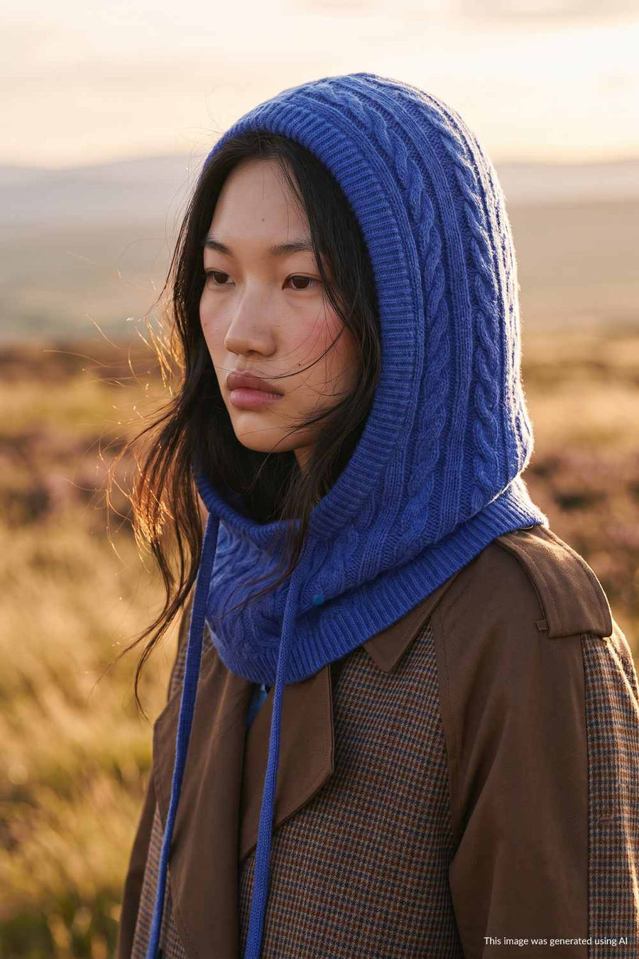 Czapka Balaclava Cobalt Poetry