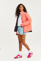 Kurtka dwustronna Poppy Pink Thunder