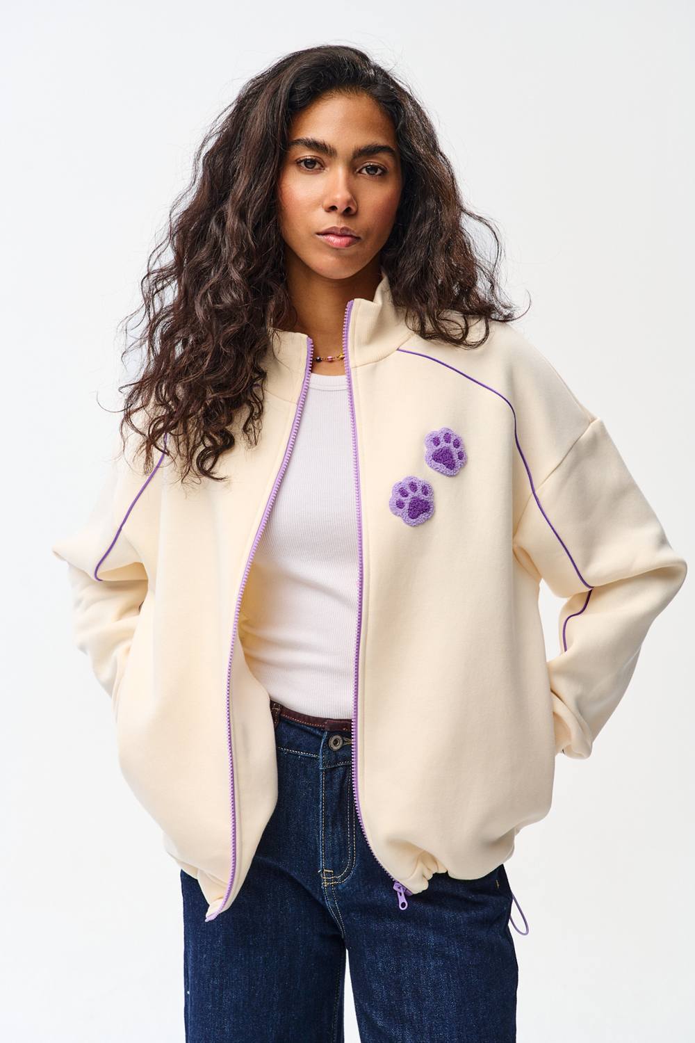 Bluza rozpinana Purrfect Excuse