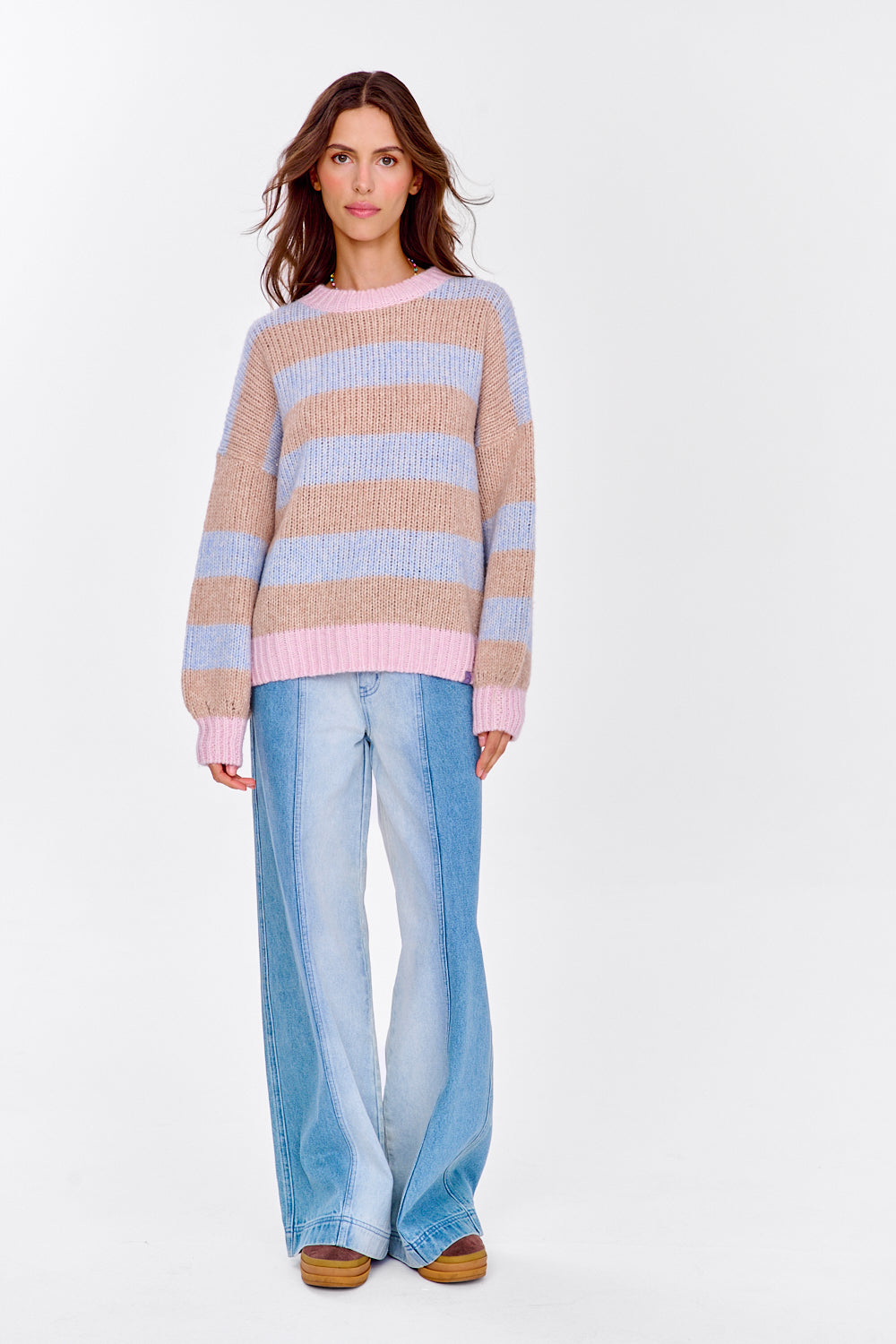 Sweter z wełną Frosted Cloud