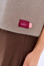 Sweter z krótkim rękawem Soft Cappuccino