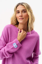 Wełniany sweter Blush Hour
