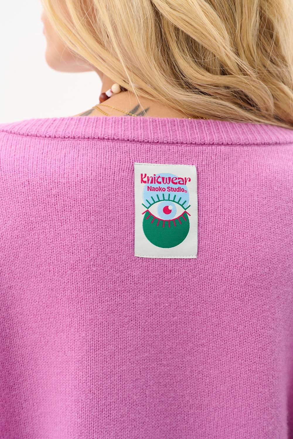 Wełniany sweter Blush Hour