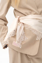 Chusta z koronką Ivory Lace