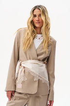 Chusta z koronką Ivory Lace
