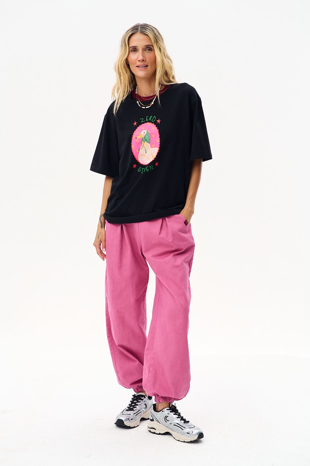T-shirt Swan Attitude