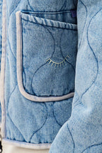 Kurtka pikowana Blue Chapter