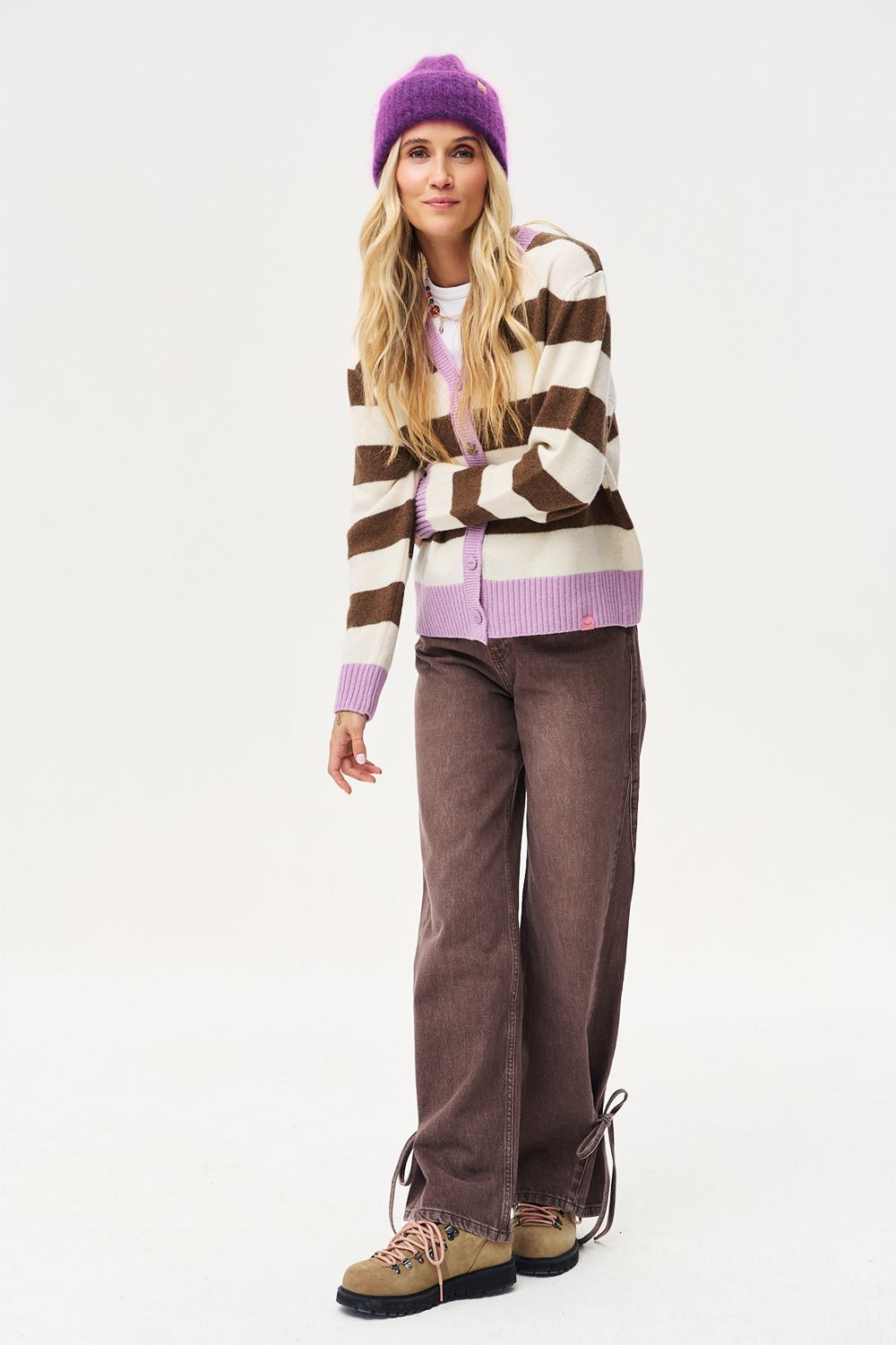 Czapka beanie Juicy Plum