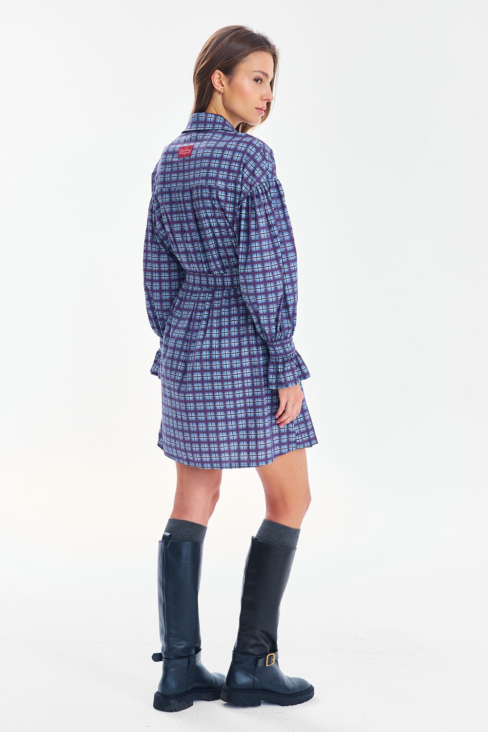 Sukienka koszulowa mini Hush and Riot