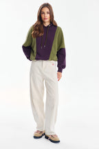 Bluza z kapturem City Plum