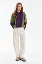 Bluza z kapturem City Plum