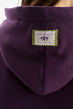 Bluza z kapturem City Plum