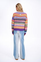 Sweter z wełną Retro Glam
