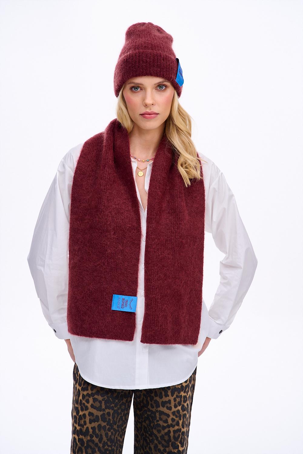 Czapka Puffy Merlot