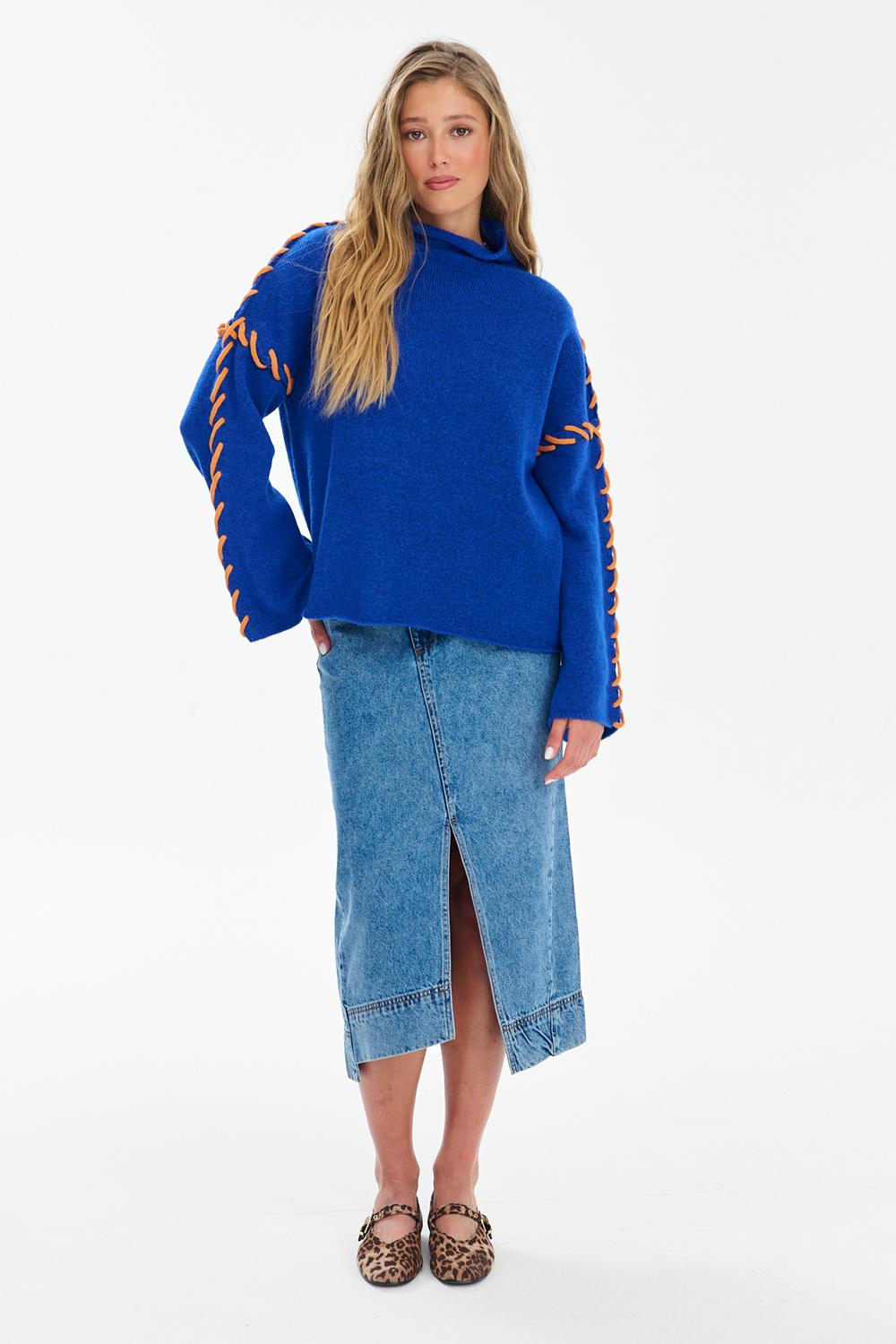 Sweter z wełną Unexpected Joy