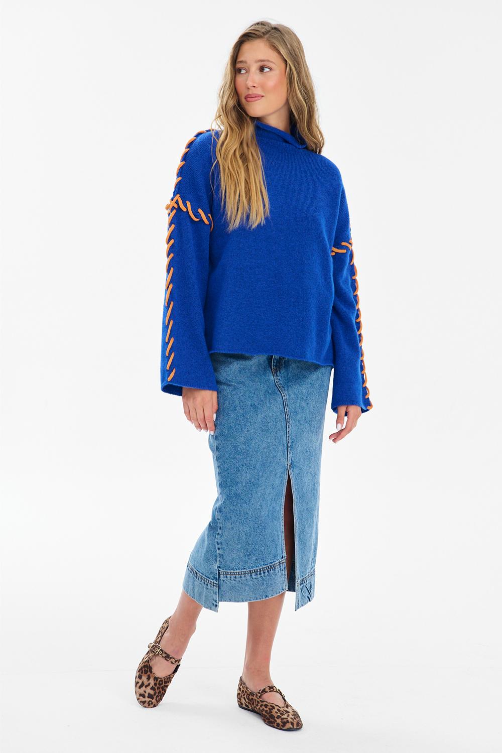 Sweter z wełną Unexpected Joy