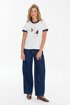Spodnie jeansowe barrel Easy Blue