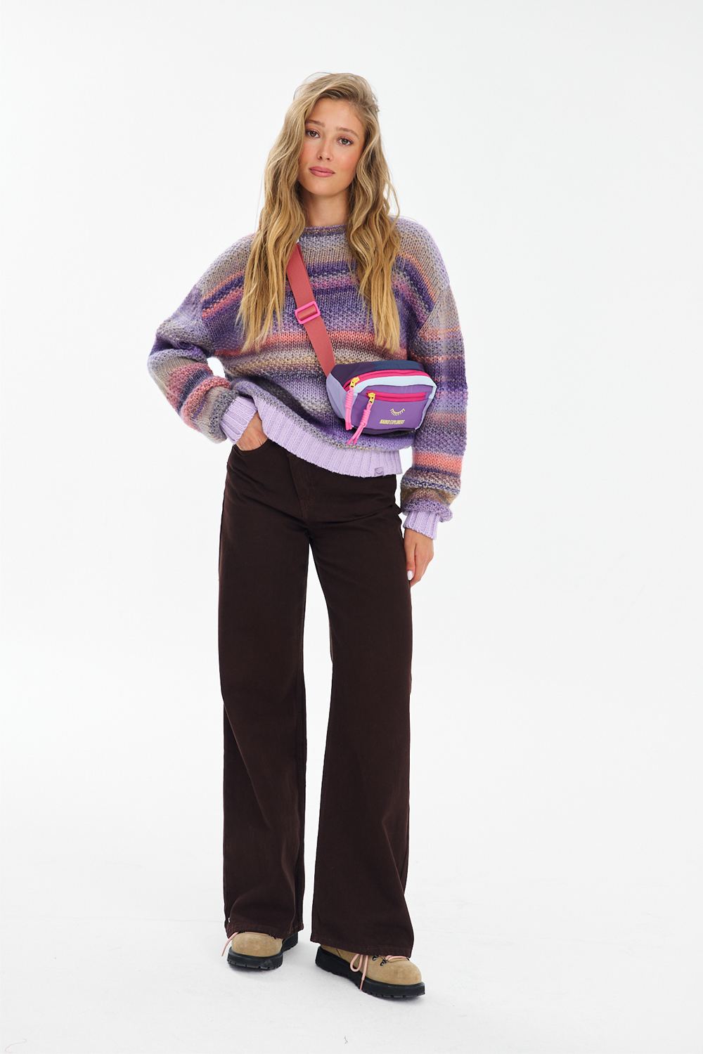 Sweter z wełną Soft Spectrum