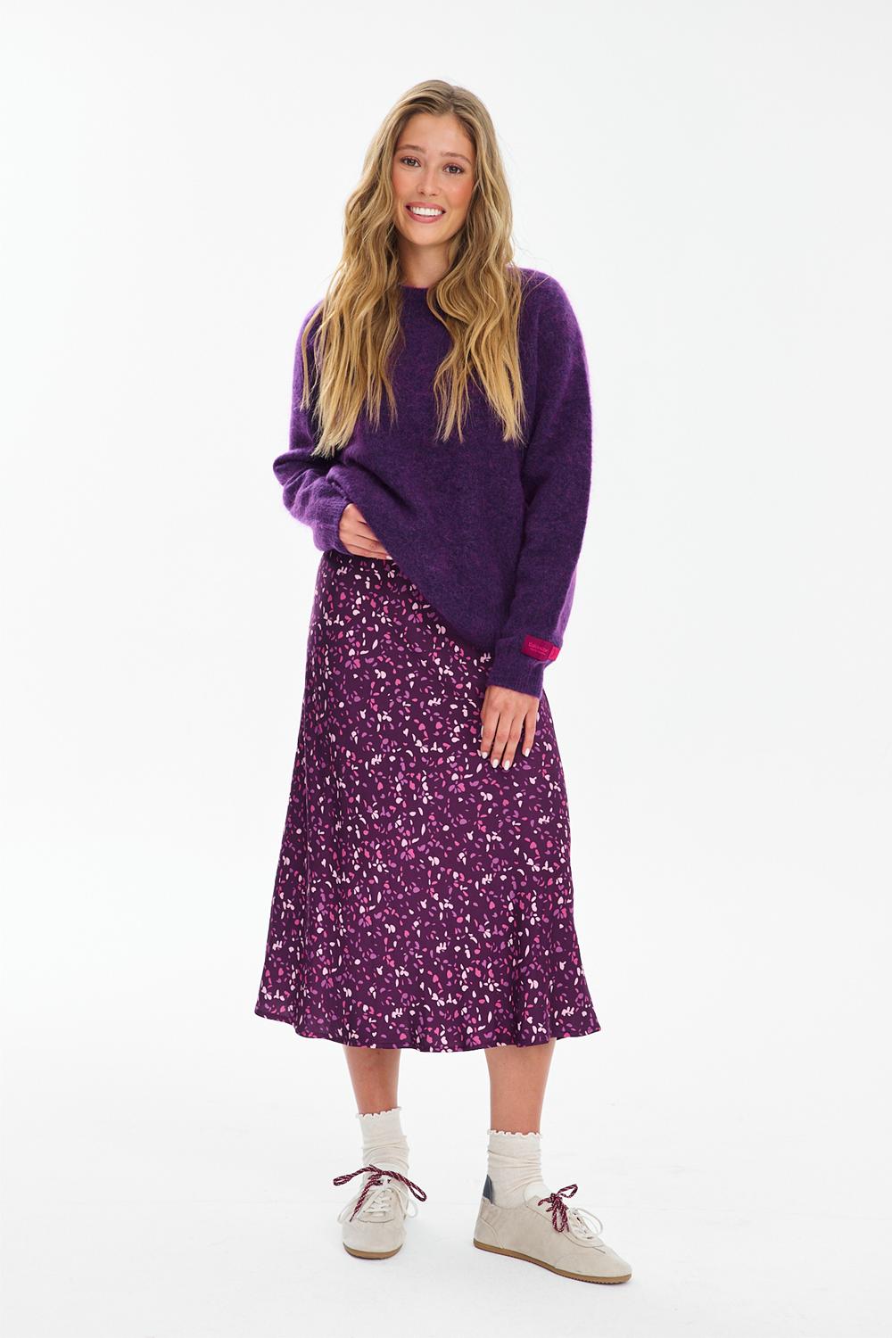 Spódnica midi Plum Poetry