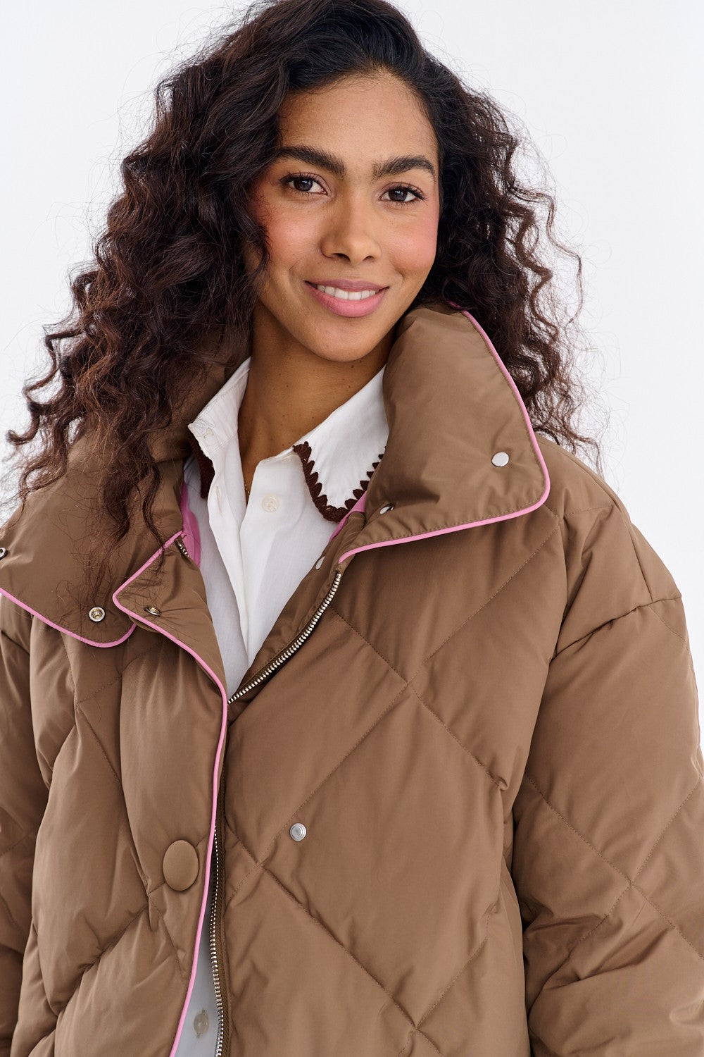 Kurtka puchowa Meribel Spicy Mocha