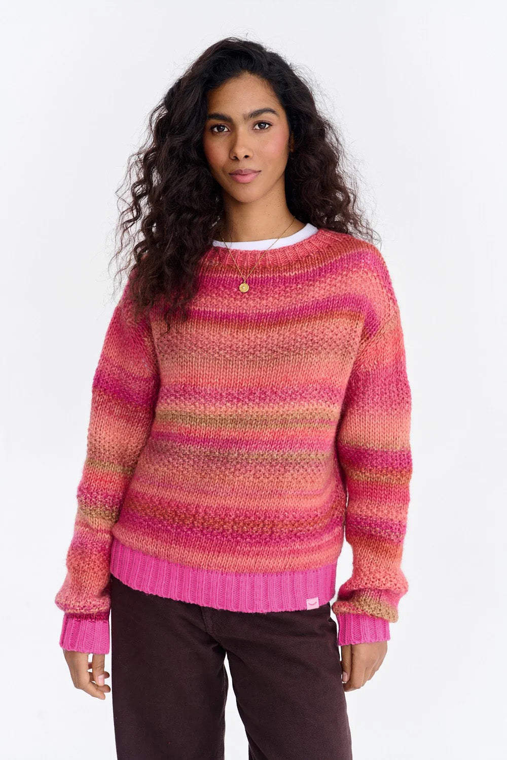 Sweter z wełną Desert Whisper
