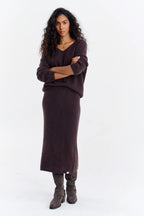 Sweter Espresso Bloom