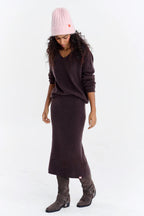 Sweter Espresso Bloom