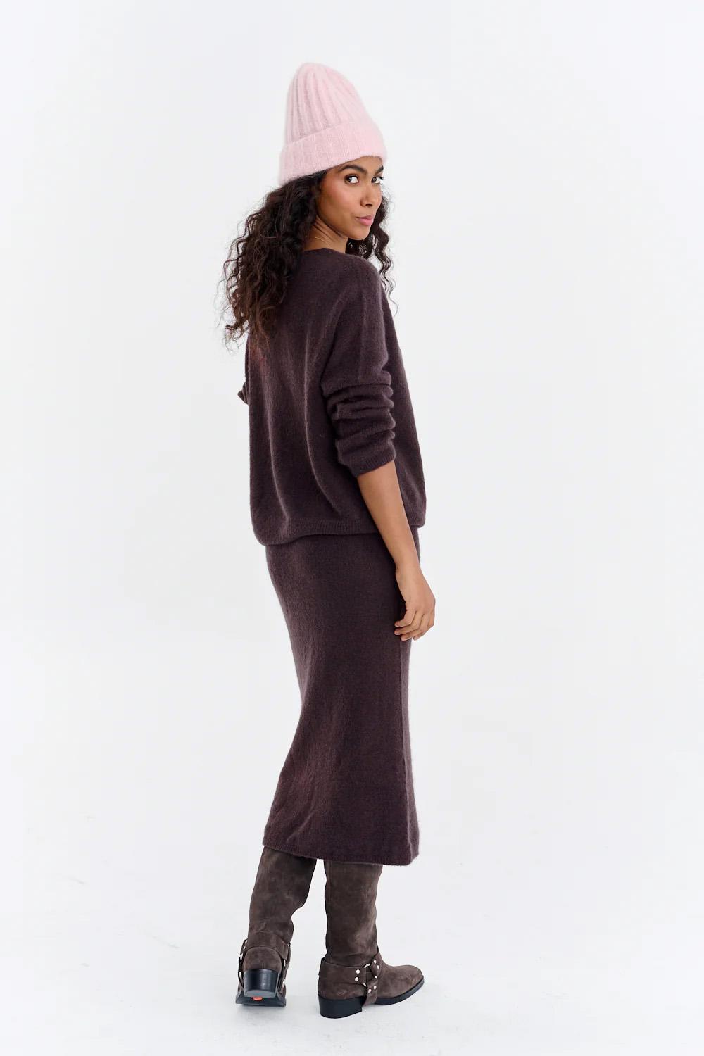 Sweter Espresso Bloom