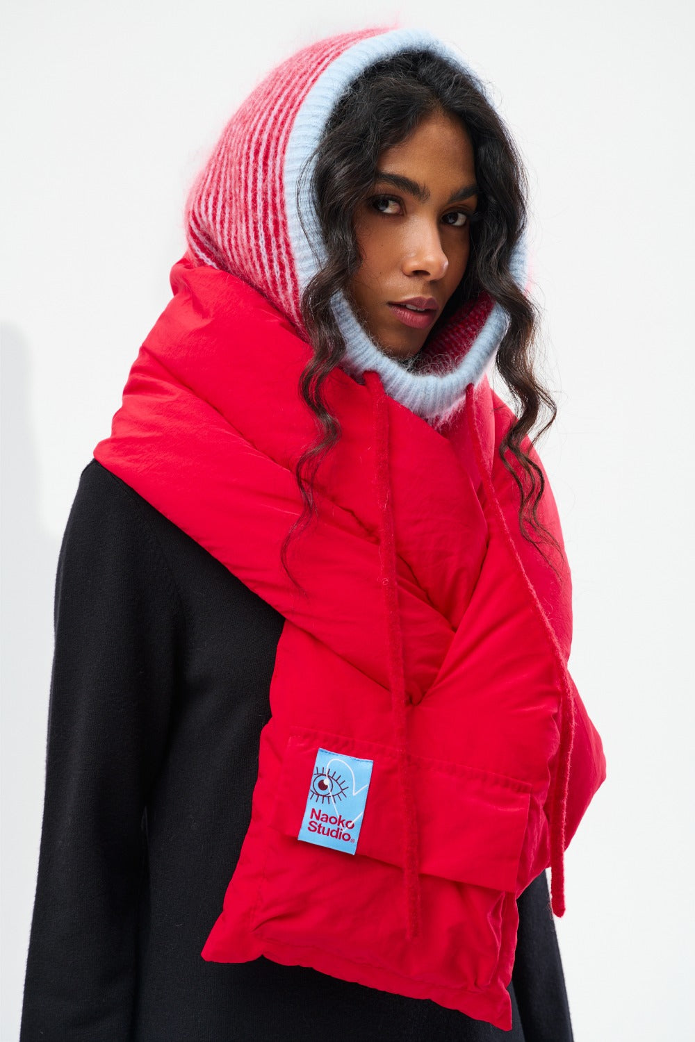 Czapka Balaclava Candy Cane