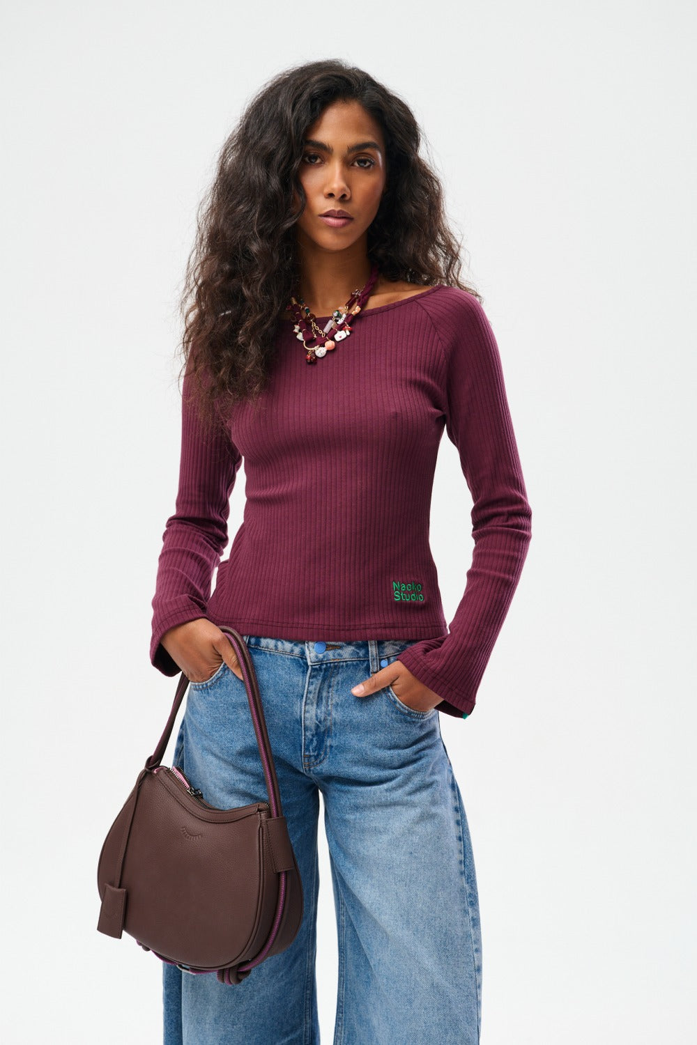 Longsleeve Raspberry Ribbon