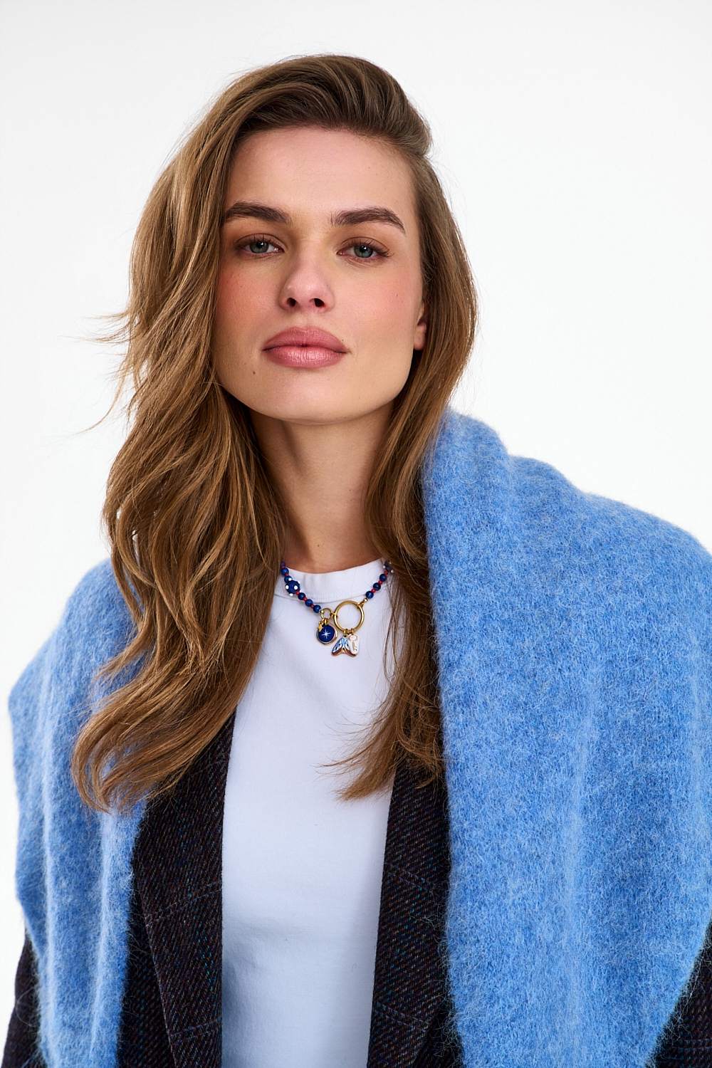 Apaszka Alpaca Deep