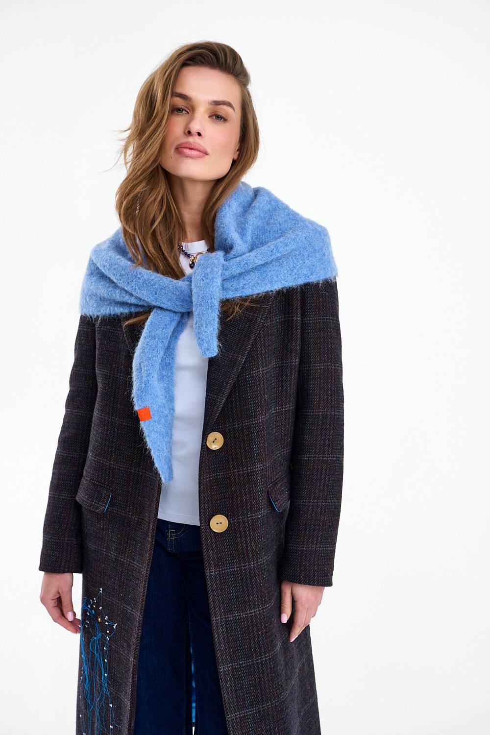 Apaszka Alpaca Deep