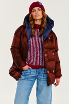 Dwustronna kurtka zimowa Alaska Cinnamon Cloud