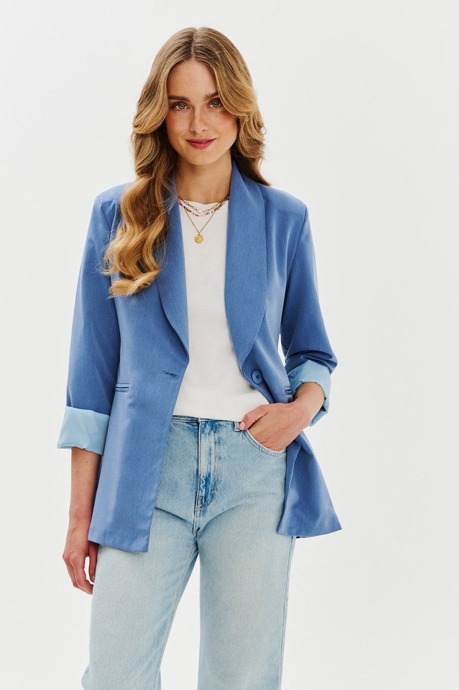 Marynarka taliowana Denim Moves