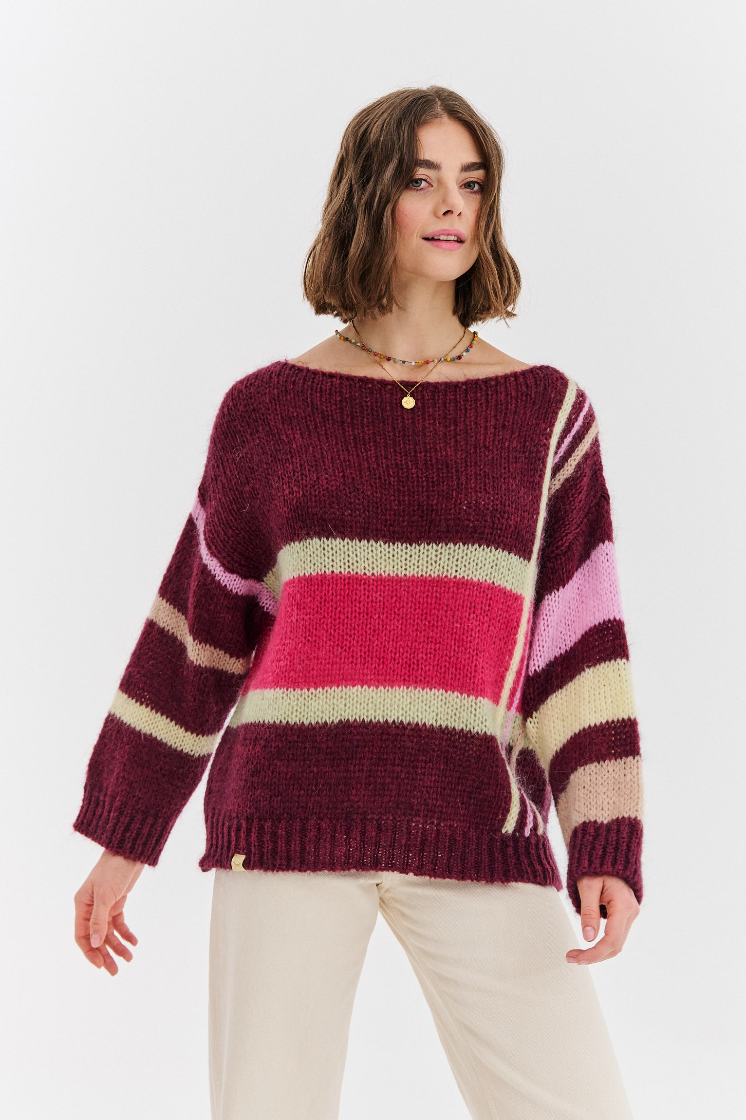 Sweter z wełną Creative Code