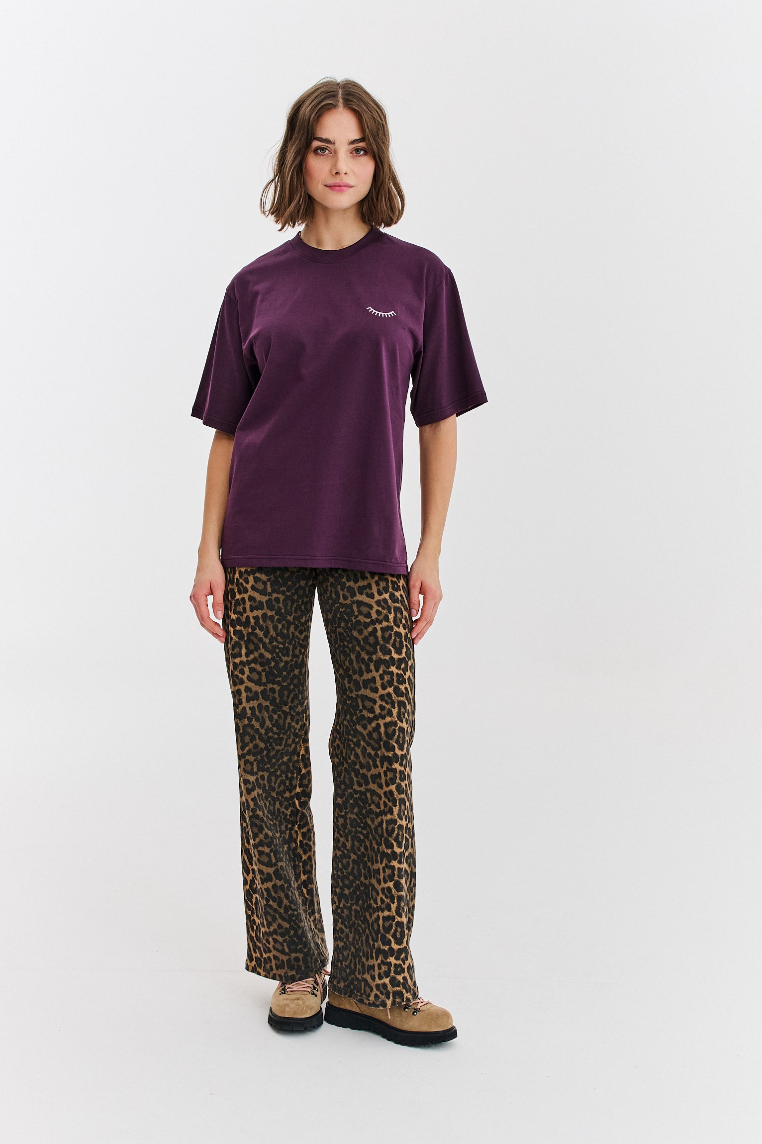 T-shirt Plum Revolution