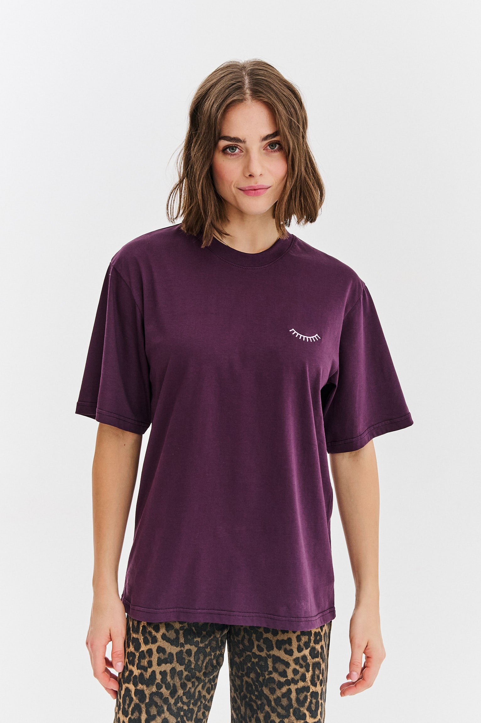T-shirt Plum Revolution