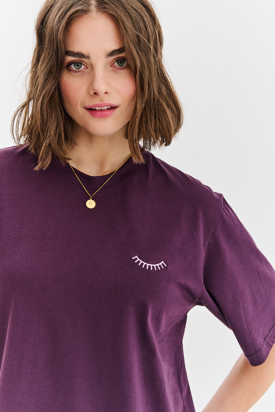 T-shirt Plum Revolution