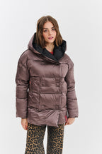 Dwustronna kurtka zimowa Alaska Velvet Earth