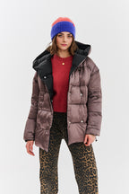 Dwustronna kurtka zimowa Alaska Velvet Earth