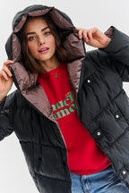 Dwustronna kurtka zimowa Alaska Velvet Earth