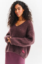 Sweter moherowy Brown Mirage