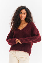 Sweter z wełną Berrylicious