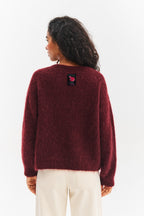 Sweter z wełną Berrylicious