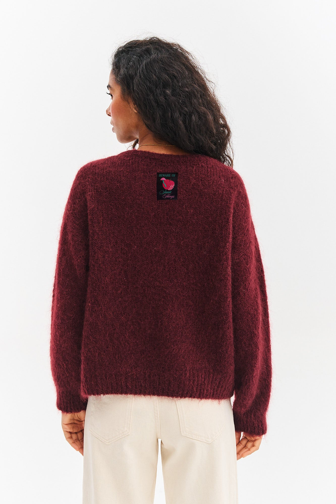Sweter z wełną Berrylicious