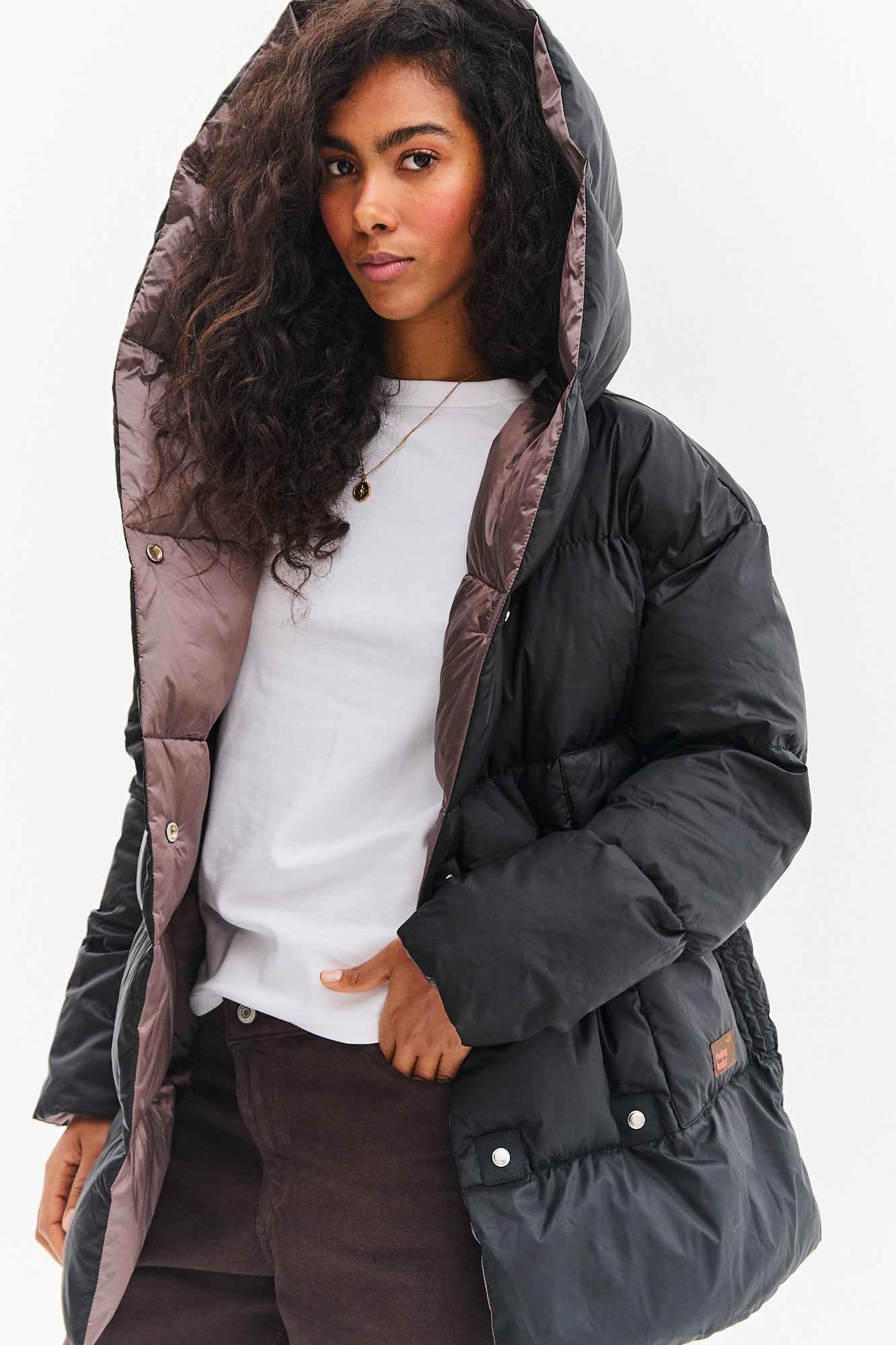 Dwustronna kurtka zimowa Alaska Velvet Earth