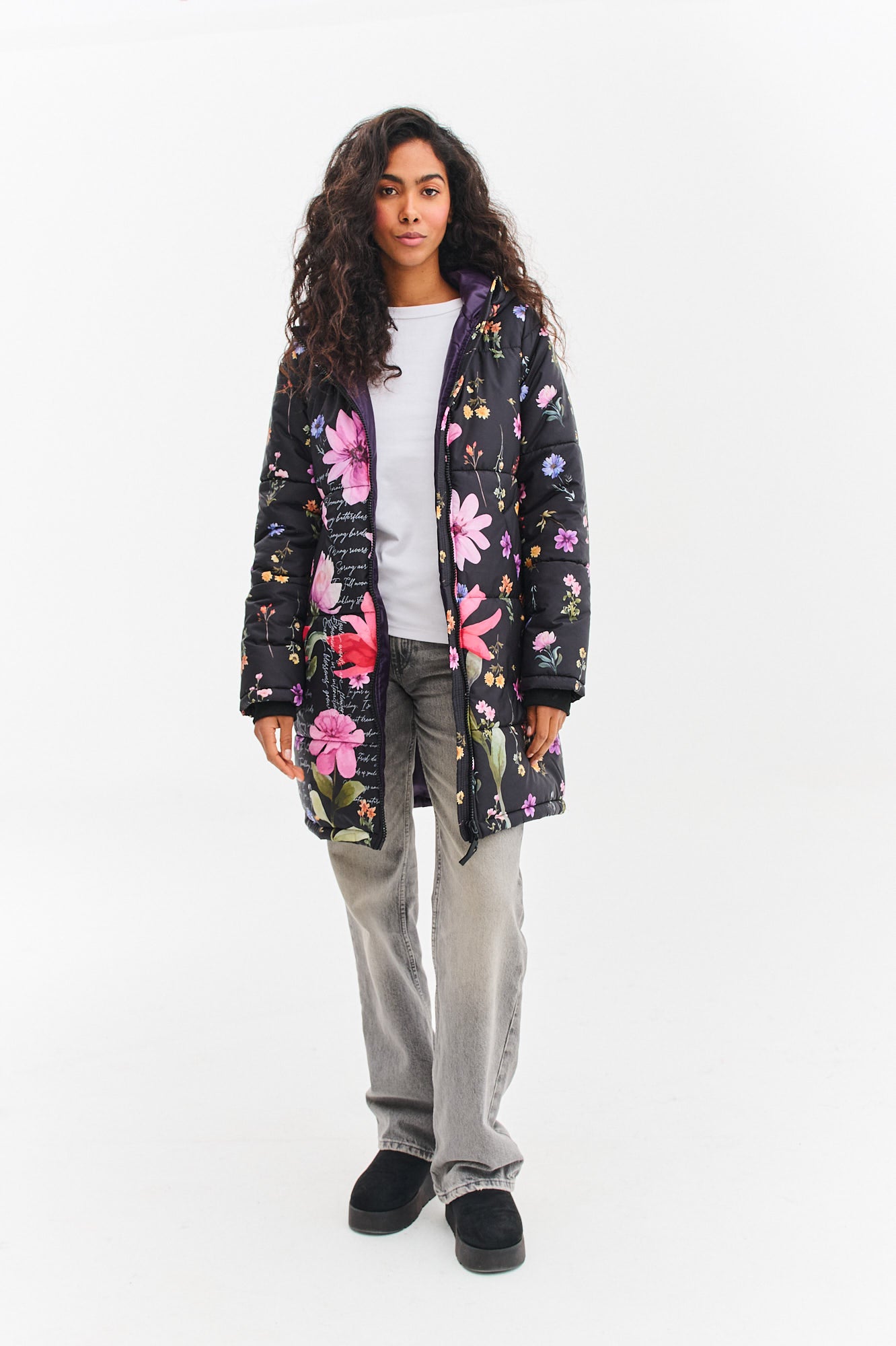 Kurtka zimowa Oslo Floral Bloom